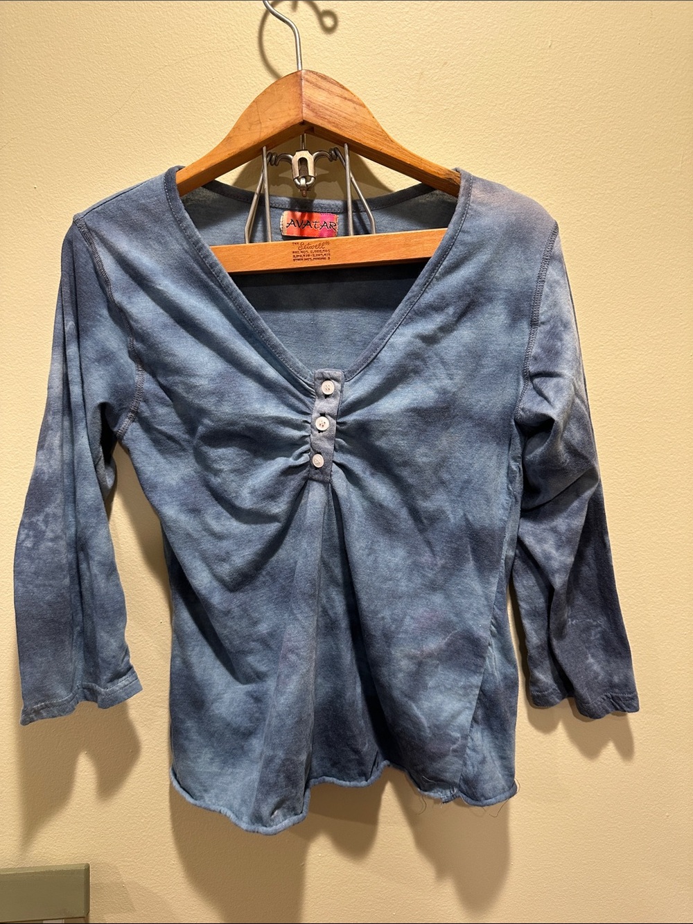 Y2K AVATAR brand tie dye top